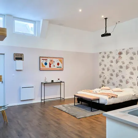 Ng Prestige - Nain - Privatif - Jacuzzi - Netflix - Projecteur Lejlighed *