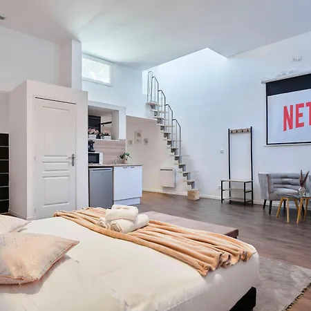 Ng Prestige - Nain - Privatif - Jacuzzi - Netflix - Projecteur Roubaix