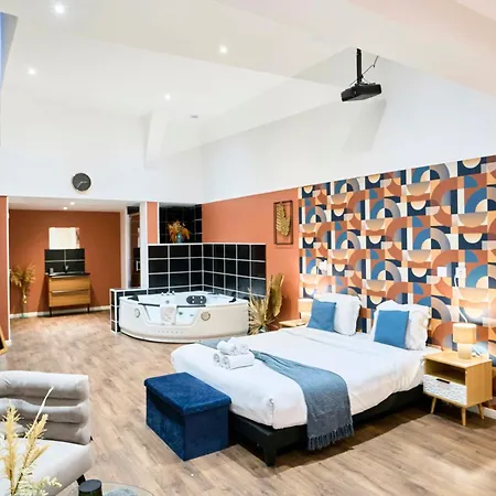 Ng Prestige - Nain - Privatif - Jacuzzi - Netflix - Projecteur Roubaix