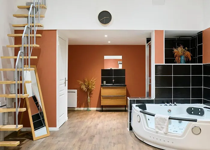 Ng Prestige - Nain - Privatif - Jacuzzi - Netflix - Projecteur Apartment Roubaix